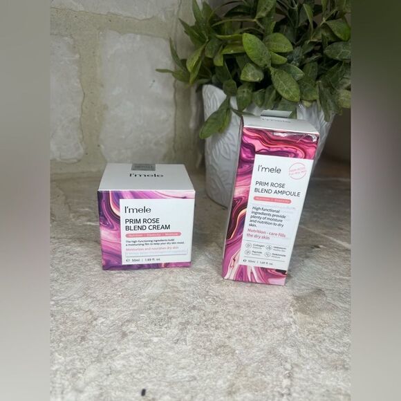 I’mele Prim Rose Blend Ampoule & Cream bundle New - Picture 1 of 6